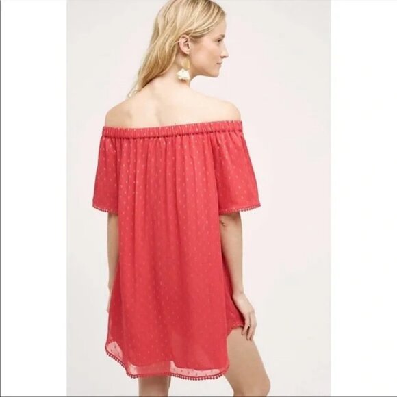 TRYB Andorra Anthropologie Strapless Mini Dress Medium - Picture 4 of 5